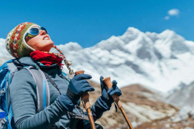 High Renjo La Pass in Everest Region