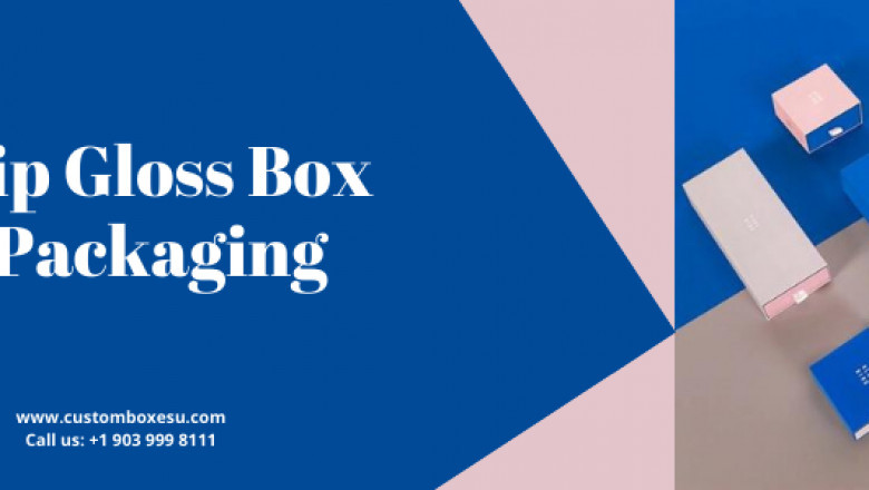 Lip Gloss Box Packaging Wholesale