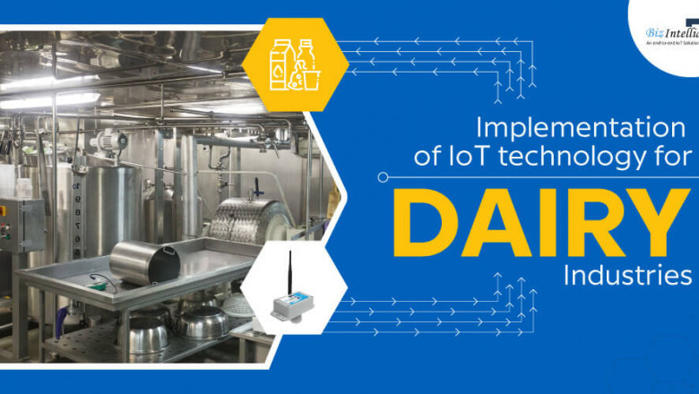 Implementation of IoT technology for Dairy Industries