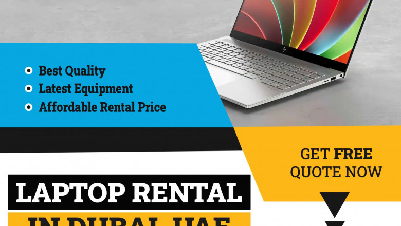 Laptop Rental In Dubai, For Short-term Requirements