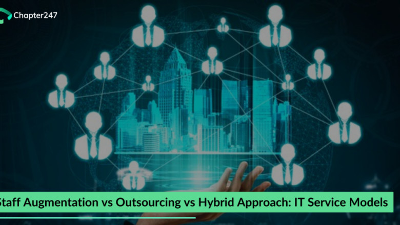 A brief comparison between- Staff Augmentation vs Outsourcing vs hybrid approach