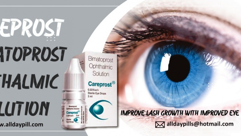 Buy Bimatoprost Online l Careprost Eye Drops