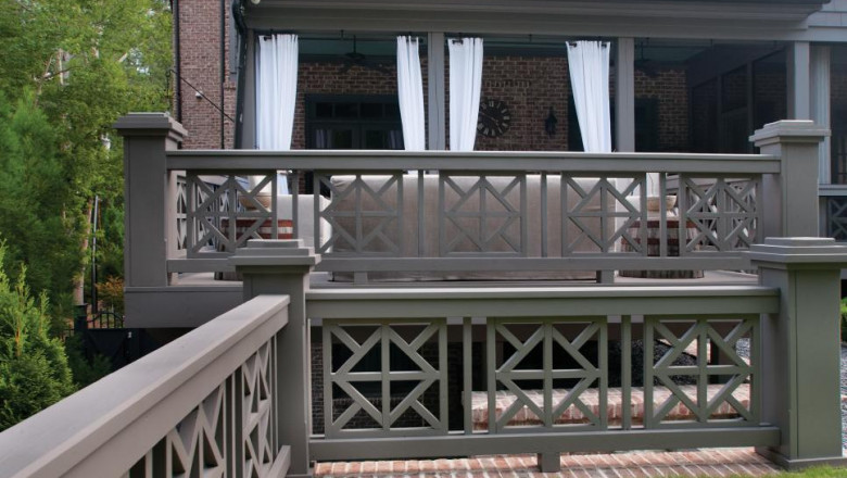 Net can Vinyl Handrail Covers