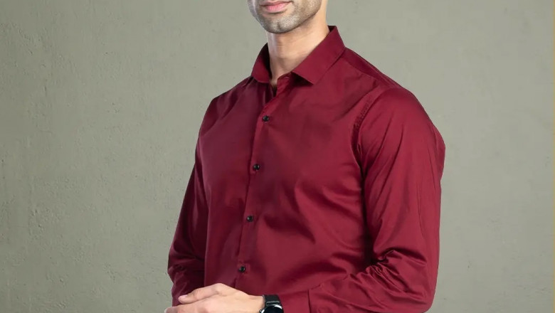 Switch From Peppy To Neutral With this fashion of Mens Plain Shirts