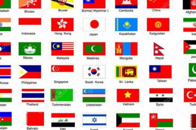List of All Asian Flags