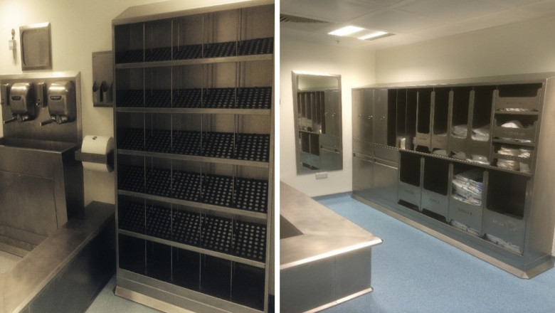 A Few Gowning Room Furnishings and Their Application