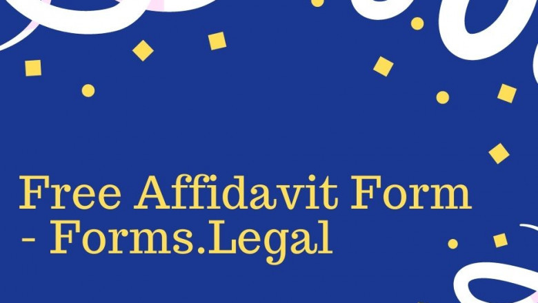 Free Affidavit Form - Forms.Legal