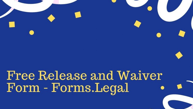 Free Release and Waiver Form - Forms.Legal