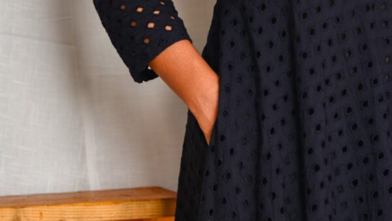 Georgette Embroidery Fabrics hakoab