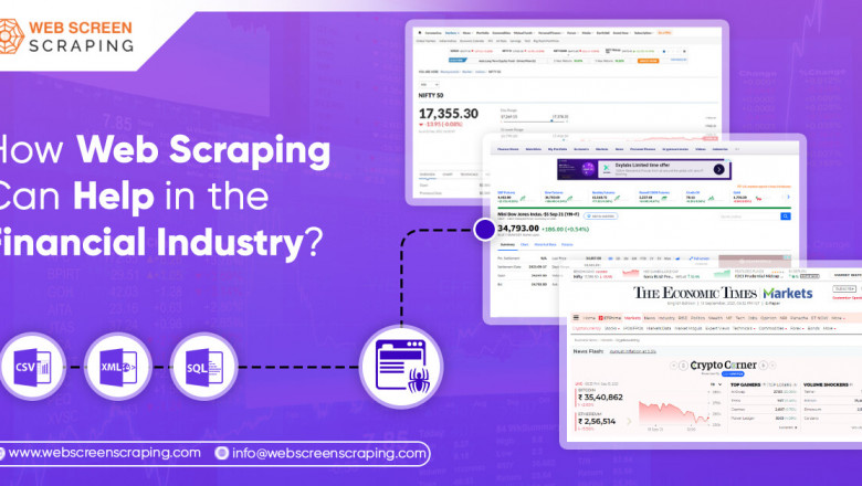 How Web Scraping Can Help In The Financial Industry?