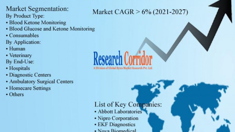 Blood Ketone Meter Market: Global Industry Trends, Market Size, Competitive Analysis and Forecast - 2021 – 2027