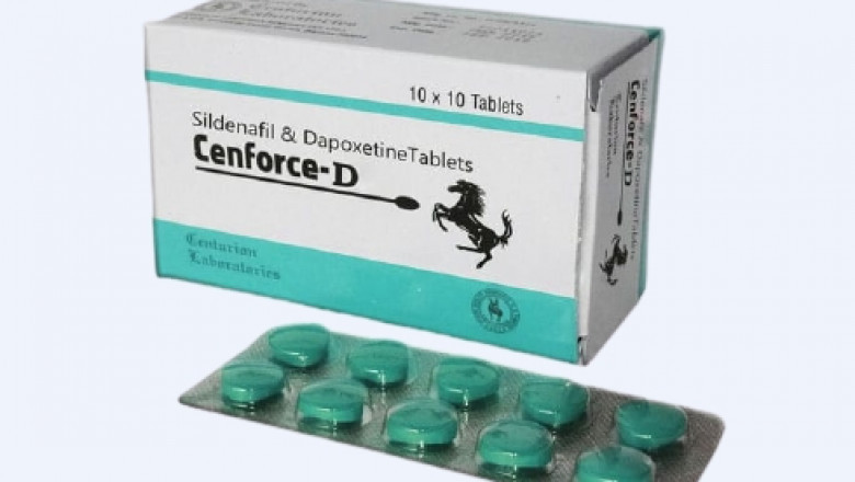 Cenforce d (Sildenafil 100mg & Dapoxetine 60mg)