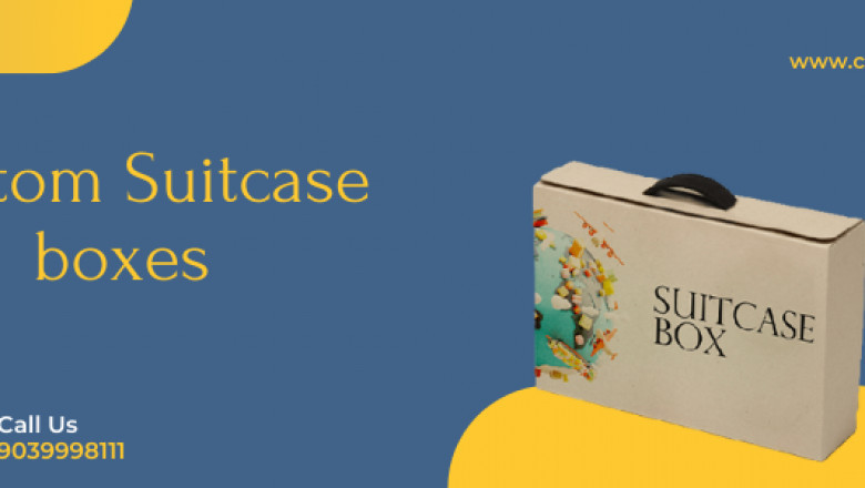 Cardboard Suitcase Boxes