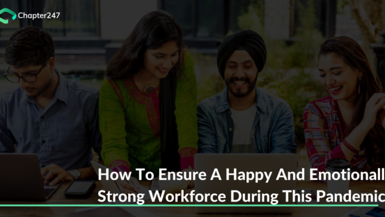 top tips to ensure a emotionally strong workforce during work from home