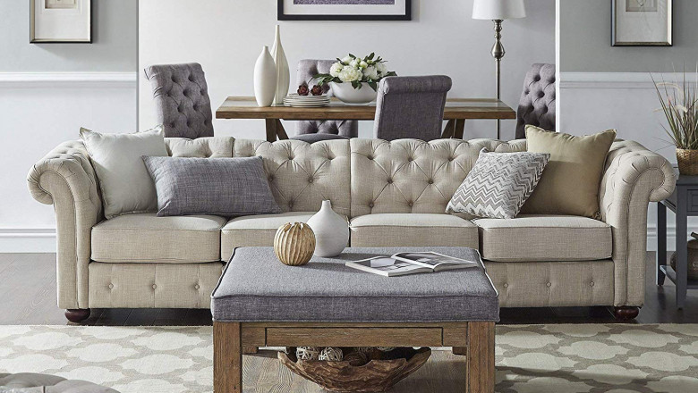 4 Seater Sofa, 4 Seater Sofa Set, Four Seater Sofa, 4 Seater L Shape Sofa!