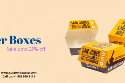 High Quality Burger Boxes with Display