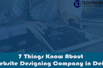 7 Things Know About Website Designing Company in South Delhi