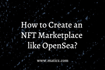 How to create an NFT Marketplace like OpenSea?