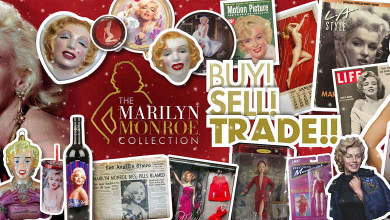 Marilyn Monroe Memorabilia and Andy Warhol Marilyn Monroe Paintings