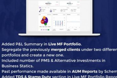 Which the best Mutual fund software provides alert system for Distributors?