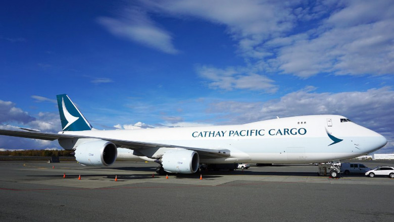 Cargo carried by Cathay Pacific increased 20 percent YoY in September