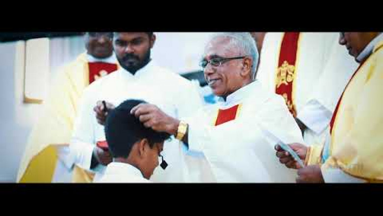 Calwin Mascarenhas First Holy Communion Highlights - Vasanth Studio