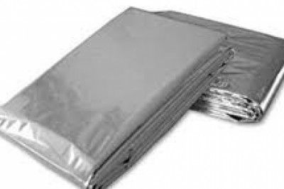 The purpose of an emergency blanket is to prevent heat loss due to thermal radiation, evaporation, and convection