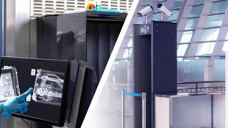 X Ray Baggage Scanner Machine