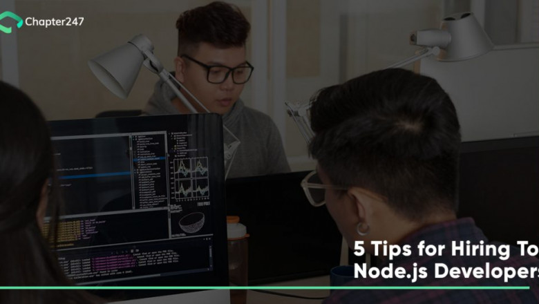 Learn top 5 tips for hiring Nodejs Developer in 2021