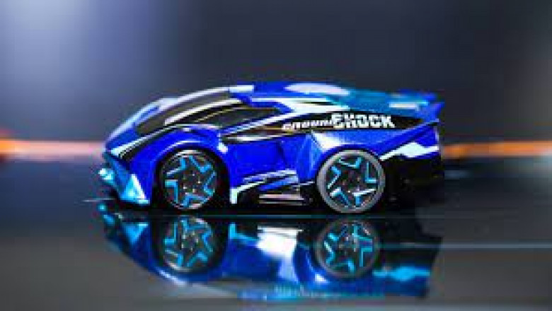 Blue Face Mask toy cars