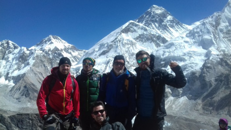 Everest Base Camp Trek in Himalaya