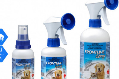 FRONTLINE SPRAY easy Flea and Tick Treatment for Cats and Dogs