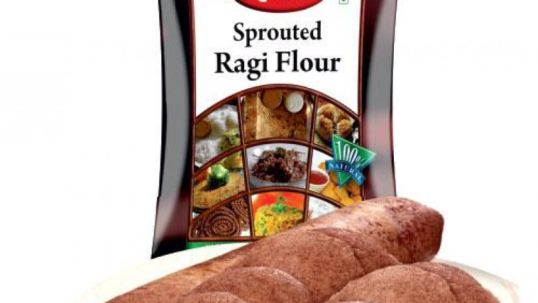 Organic sprouted ragi flour | Manna sprouted ragi flour