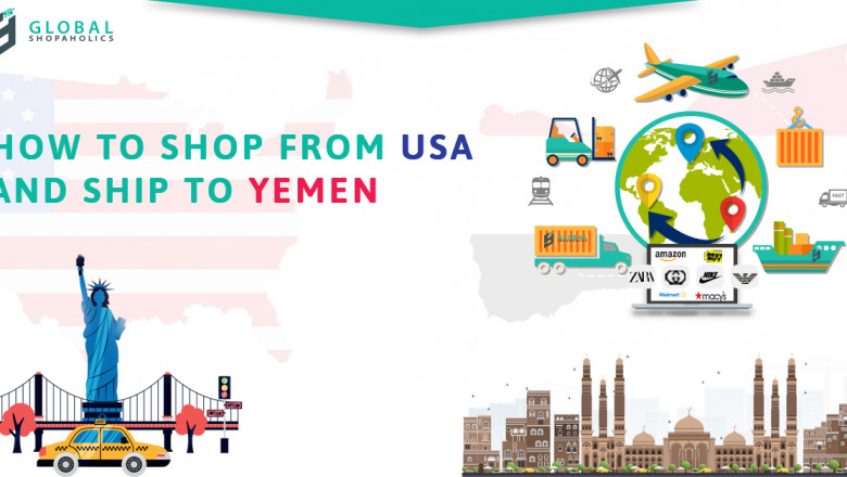 USA to Yemen Shipping with Global shopaholics