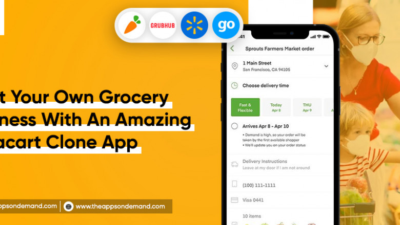 Start An Grocery Business With An Amazing Instacart Clone App