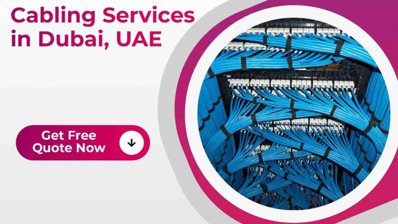 Structure Cabling Services in Dubai