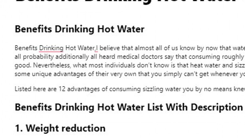 Benefits Drinking Hot Water - YOURTIMES