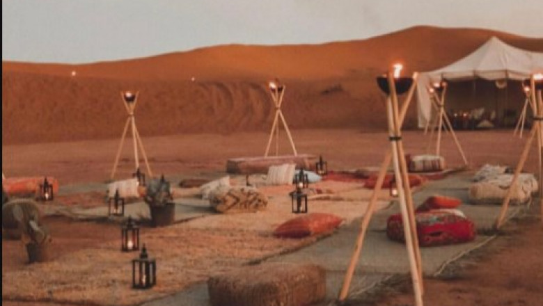 Sahara desert camel ride morocco