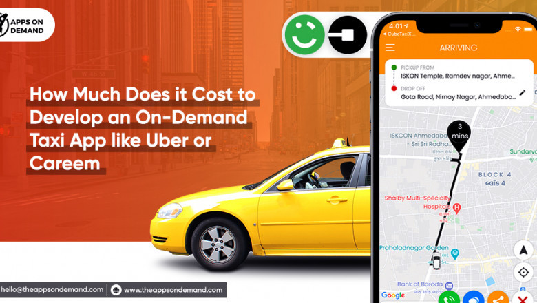 Cost to Develop an On-Demand Taxi App like Uber or Careem?
