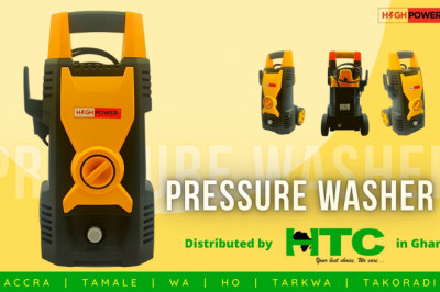 8 common but powerful uses for Pressure Washers? - HTC Ghana