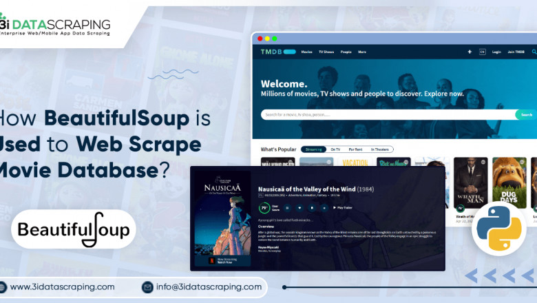 How BeautifulSoup is Used to Web Scrape Movie Database?