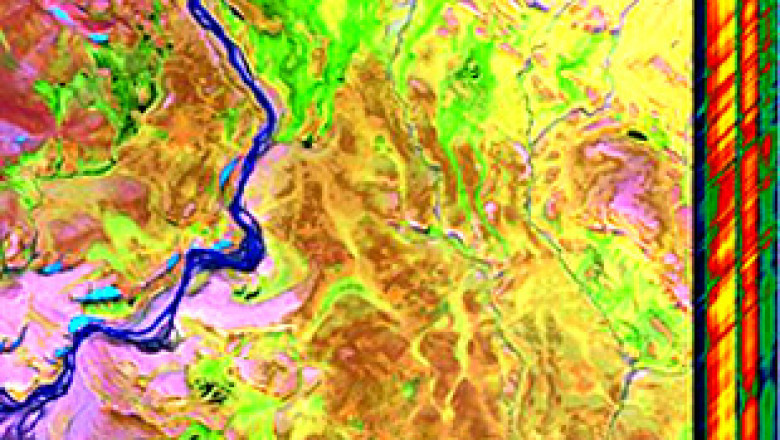Hyperspectral Imaging utilizes a high-frequency sound wave for producing high-frequency images of the patient's body