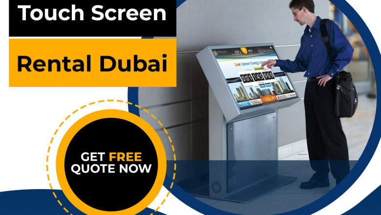 Touch Screen Rental Dubai Offers A Rich Laptop Experience