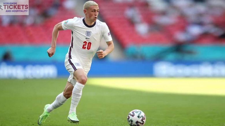 England Football World Cup Tickets: PHIL FODEN sent England wild in training after scoring an amazing spinning overhead kick
