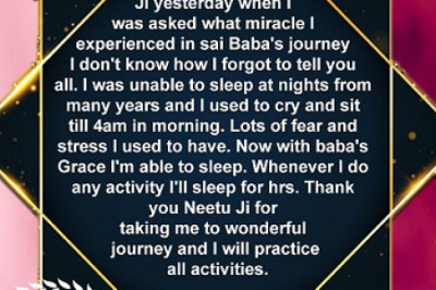 Miracle with Sai Ram Workshop | PVHH