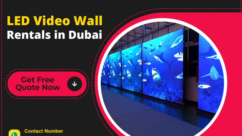 Factors to Consider When Renting an LED Video Wall in Dubai