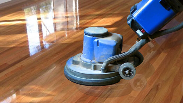 Wooden Floor Polishing Services Dubai