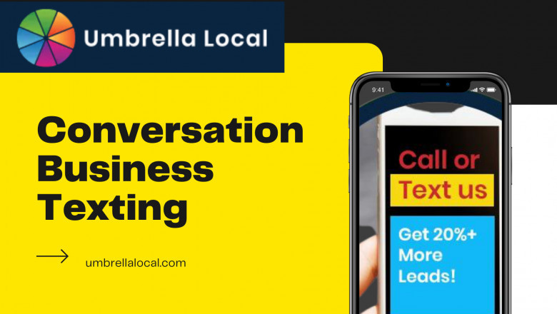 Text message marketing with Umbrella Local