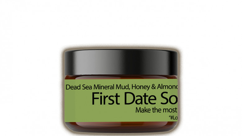 FIRST DATE SOLUTION-Dead Sea Mineral Mud, Honey & Almond Face Masque
