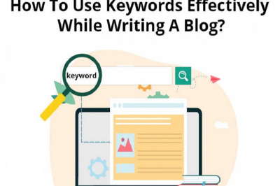 How to effectively use keywords while writing a blog?